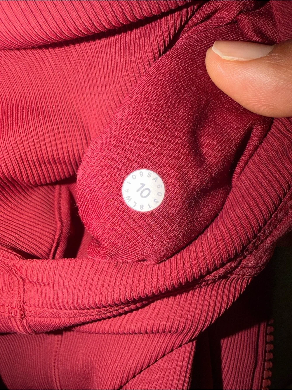 Lululemon In Flux Jacket in Rosewood Size 10